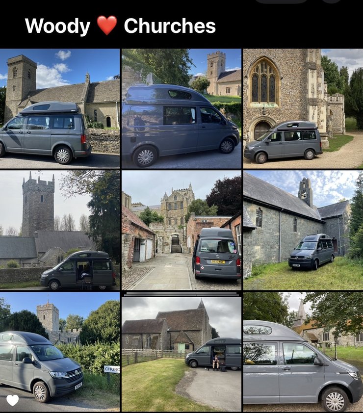 Andy Marshall on Twitter: "Woody ❤️ Churches"