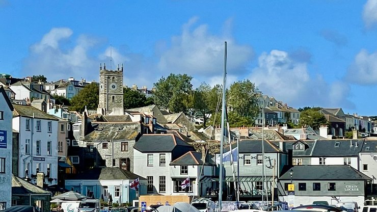 Andy Marshall on Twitter: "One for the early birds: wonderful architectural diversity of Falmouth, Cornwall.… "