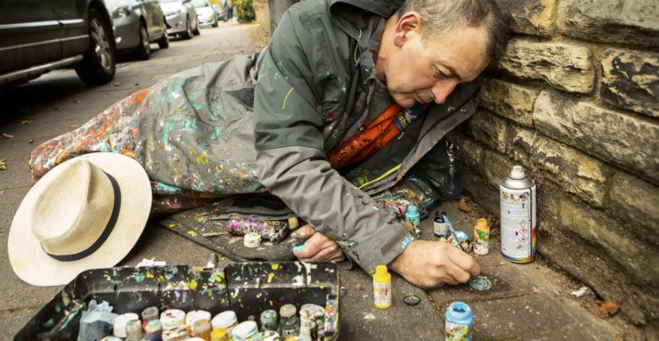 Pavement Picasso: on the trail of London’s chewing gum artist | Street art | The Guardian
