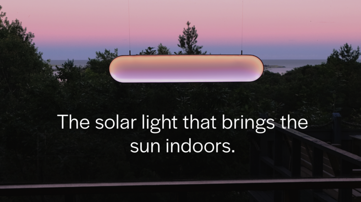 The solar light that brings the sun indoors.