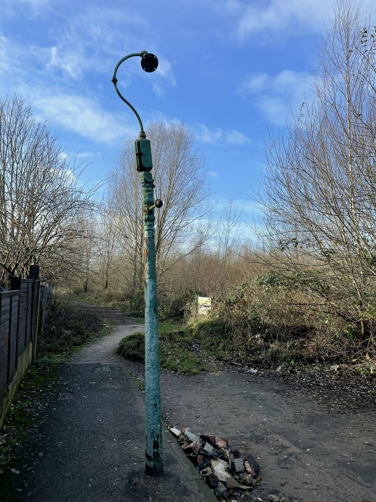 SpiritOfAPlace on Twitter: "A sign of former times: the remains of a former gas lamp in Radcliffe looks innocuous at first - but its lotus leaf decor tells of our ancestors fascination with Egyptian art and history. It tells their story. This lamp is a cultural link to the pyramids of Egypt. #Radcliffe…"