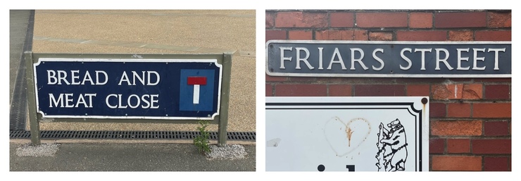 Andy Marshall 📸 on Twitter: "The culinary streets of Warwick. One tells me the ingredients, the next, how to cook it.