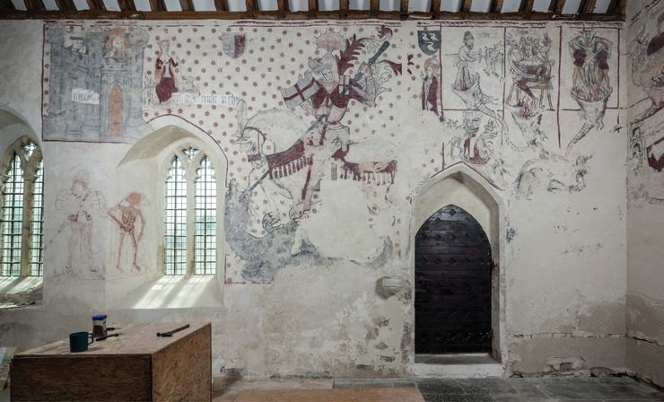 Lost and found: wall paintings and rood-screens in Welsh churches | The Past