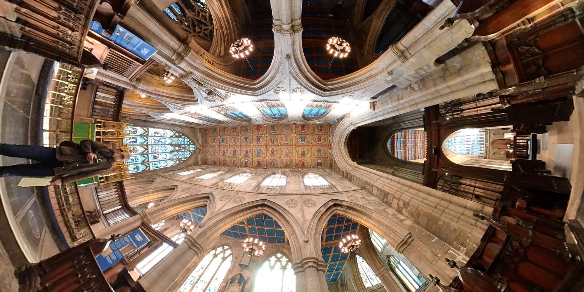 Be there: the Ceiling of Kings at St. Mary, Beverley in glorious VR