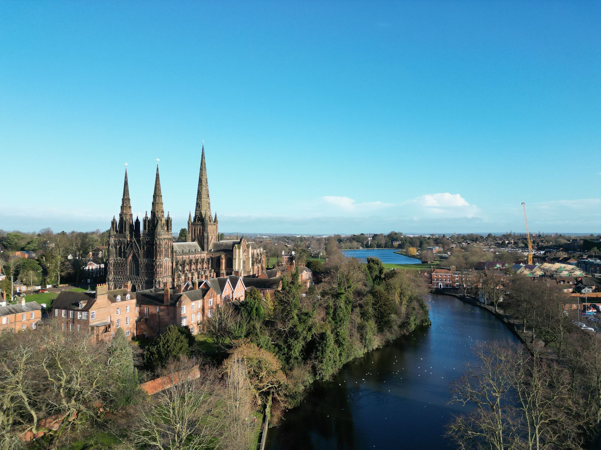 Be there: Lichfield Cathedral and Lichfield in glorious VR