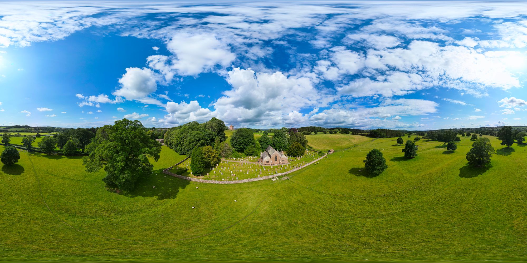 Be there: St. Oswald, Kirkoswald, Cumbria in glorious VR