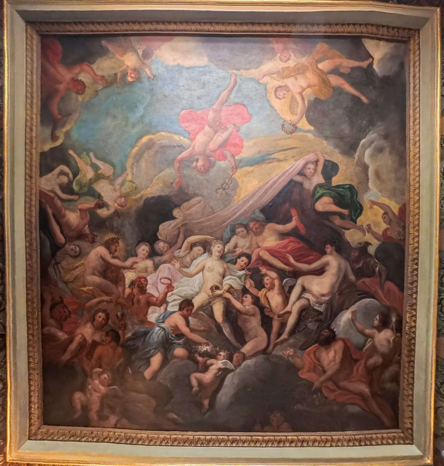 Video of Conservation of Pandora Ceiling at Wollaton Hall