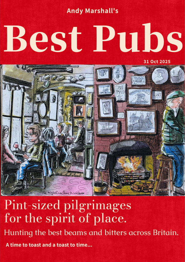 Andy Marshall's Best Pubs: 31 Oct 2025