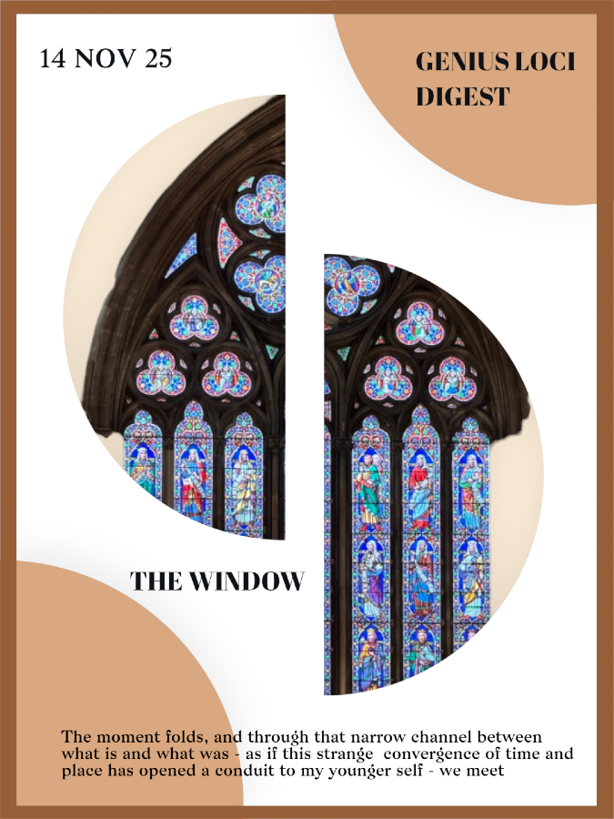 Andy Marshall's Genius Loci Digest: 14 Nov 2025