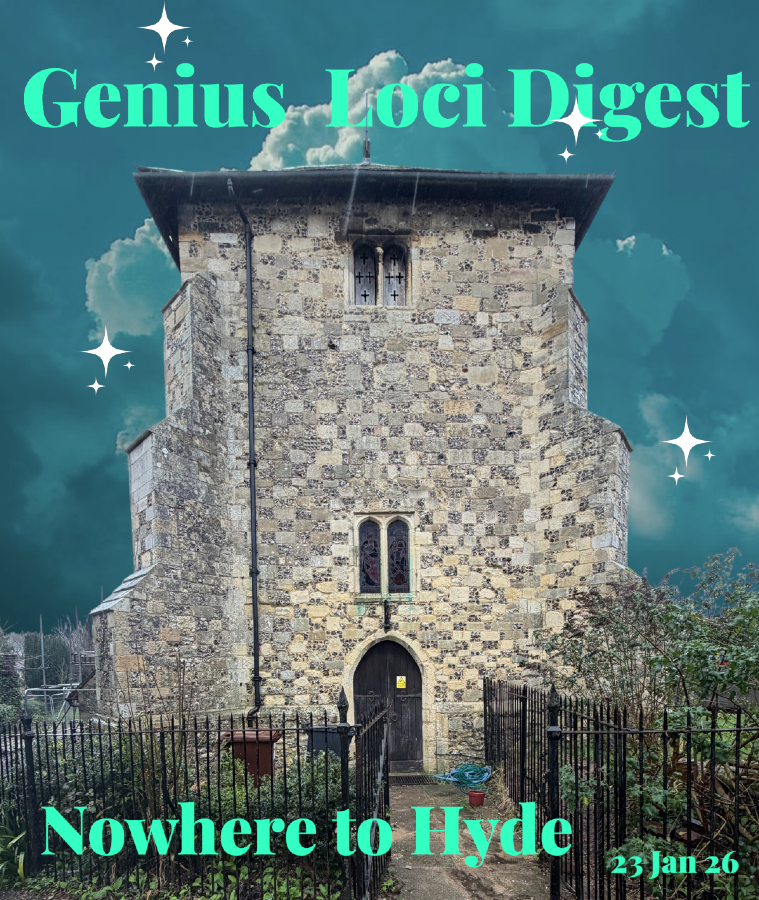 Andy Marshall's Genius Loci Digest: 23 Jan 26