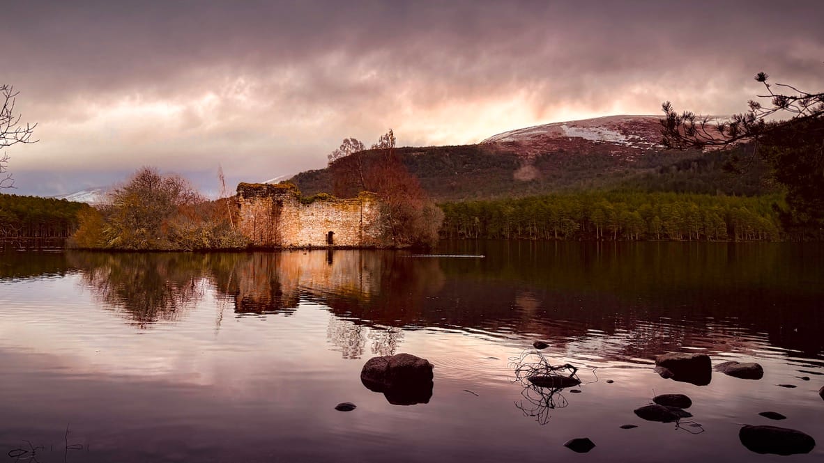⟁ Member's Supplement: Loch an Eilein, Scotland.