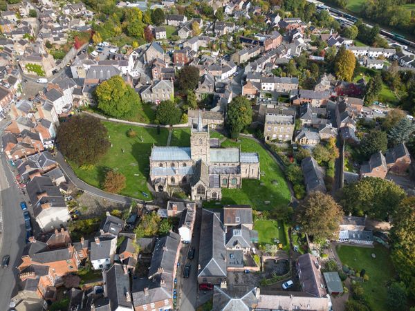 Aerial Video of St. Mary, Wirksworth, Derbyshire.