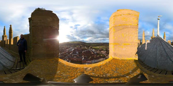 Be there: Three amazing views from St. Laurence, Ludlow in glorious VR