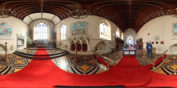 Be there: Monkton Priory Interior, Pembrokeshire in glorious VR