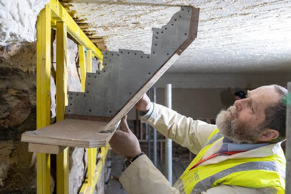 Member Powered Photography: Philip Gaches Historic Site Traditional Plastering