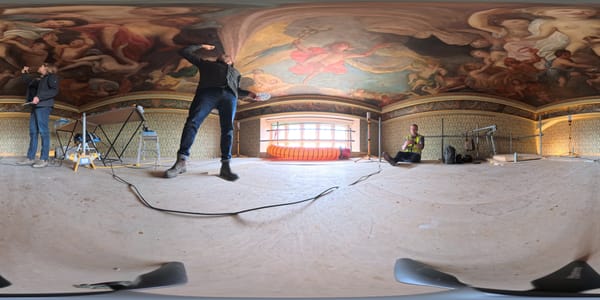 Conserving The Pandora Ceiling at Wollaton Hall in VR