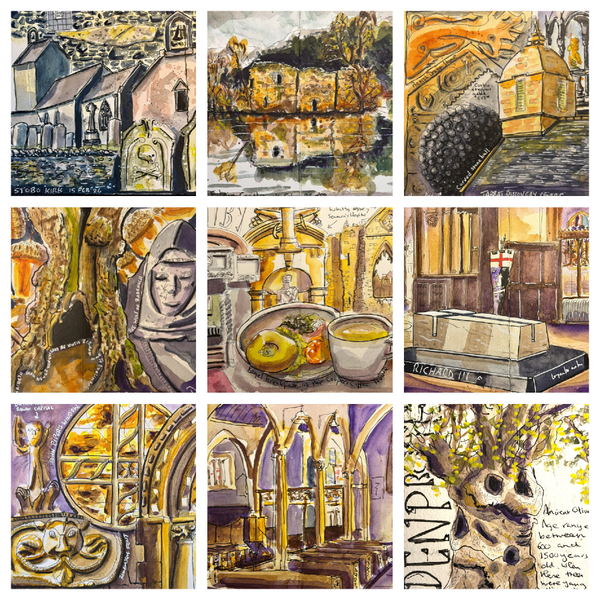 🎨 Atelier: Own the sketchbook from Andy Marshall's In Pursuit of Spring journey in February 2026